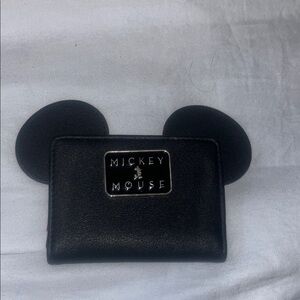 Disney Black Mickey Mouse Key & Card Holder